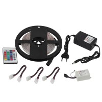 Комплект светодиодной ленты ЭРА 5050kit-14,4-60-12-IP20-RGB-5m