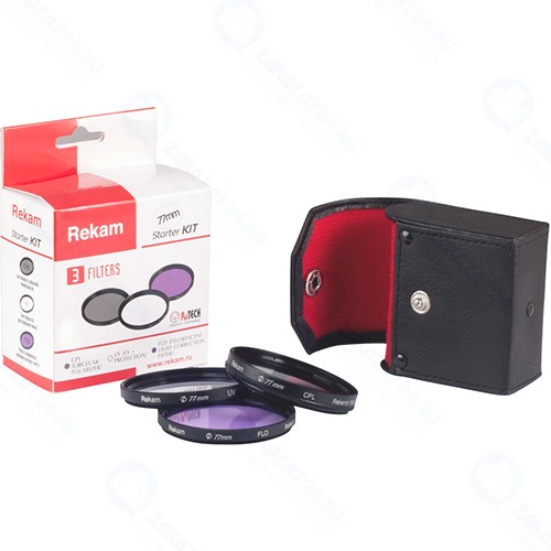 Светофильтр Rekam Starter Kit F SET 77