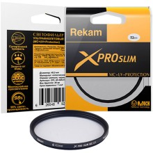 Светофильтр Rekam X Pro Slim MC UV 52-SMC16LC