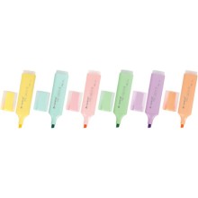 Набор текстовыделителей Brauberg Original Pastel, 6 шт (151698)