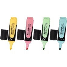 Набор текстовыделителей Brauberg Super Pastel, 4 шт (151756)