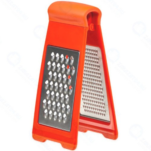 Терка Bradex TK 0395 складная с ручкой, оранжевая