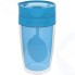 Термокружка для чая Sistema To-Go Twist 'n' Sip Tea, 370 мл Blue (21476)