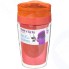 Термокружка для чая Sistema To-Go Twist 'n' Sip Tea, 370 мл Orange (21476)