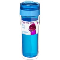 Термокружка для кофе Sistema To-Go Twist 'n' Sip Coffee, 490 мл Blue (21478)