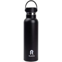 Термобутылка ROADLIKE Flask, 600 мл, черная (294411)