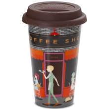 Термокружка DeLonghi Coffeeshop, 300 мл (DLSC066) Термокружка DeLonghi Coffeeshop, 300 мл (DLSC066)