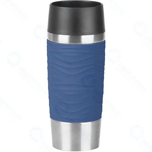 Термокружка Emsa Travel Mug Waves, 0,36 л Blue (N2010900)