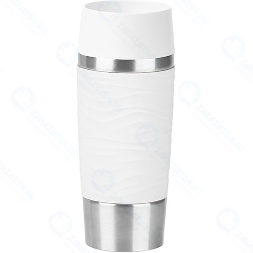 Термокружка Emsa Travel Mug Waves, 0,36 л White (N2011000)