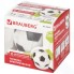 Точилка электрическая Brauberg Football, питание от батареек, сменное лезвие (228427)