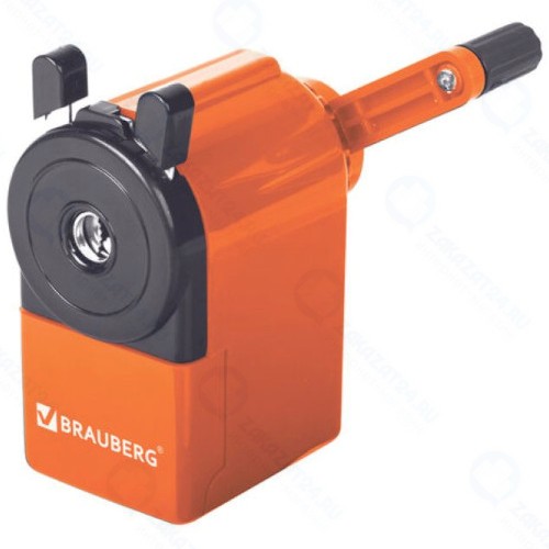 Точилка для карандашей Brauberg Jet, оранжевая (229567)