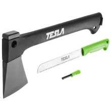 Топор TESLA A1 3 в 1 + пила + огниво (310-047)