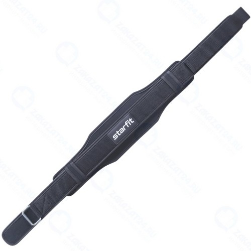 Пояс для фитнеса STARFIT Core SU-310, универсальный, черный L (УТ-00018950)