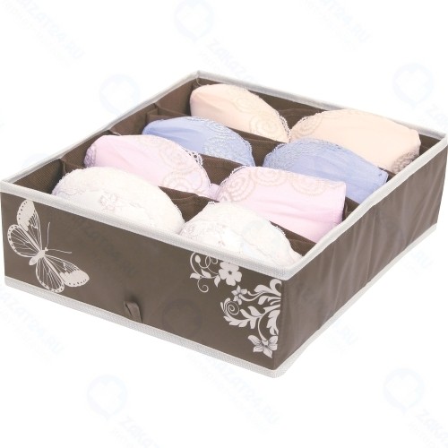 Органайзер для хранения нижнего белья Hausmann 4P-105, 4 секции, 30x35x11 см.
