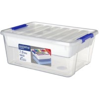 Универсальный контейнер с лотком Sistema With Storage Tray, 7,9 л White (70078)