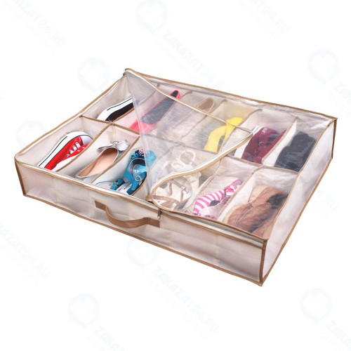 Чехол для хранения обуви Hausmann DV-201P, 74,5x60x15 см.