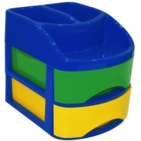 Бокс для хранения Plast Team Combi 2 отделения Blue (PT9117)