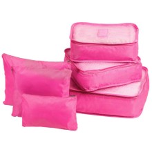 Набор органайзеров Bradex TD 0589, 6 шт, розовые Набор органайзеров Bradex TD 0589, 6 шт, розовые