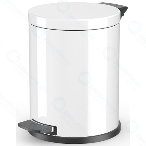 Контейнер для мусора Hailo Solid M, 12 л, белый (0514-089)