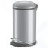 Контейнер для мусора Hailo Harmony M, 12 л, серебристый (0515-020)
