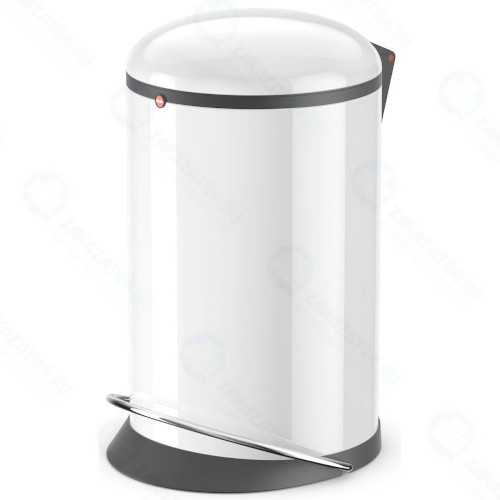 Контейнер для мусора Hailo Harmony M, 12 л, белый (0515-030)