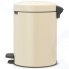 Бак для мусора Brabantia NewIcon, 5 л, миндальный (112423)