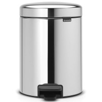 Бак для мусора Brabantia NewIcon, 5 л, стальной полированный (112621)