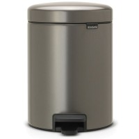 Бак для мусора Brabantia NewIcon, 5 л, платиновый (112683)