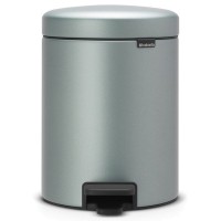 Бак для мусора Brabantia NewIcon, 5 л, мятный металлик (112942)