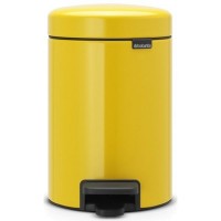 Бак для мусора Brabantia NewIcon, 3 л, желтая маргаритка (113123)