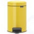 Бак для мусора Brabantia NewIcon, 3 л, желтая маргаритка (113123)