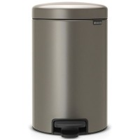 Бак для мусора Brabantia NewIcon, 12 л, платиновый (113628)