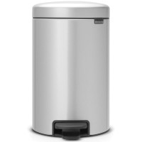 Бак для мусора Brabantia NewIcon, 12 л, серый металлик (113680)