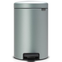 Бак для мусора Brabantia NewIcon, 12 л, мятный металлик (113765)