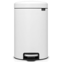 Бак для мусора Brabantia NewIcon, 12 л, минерально-белый (113789)