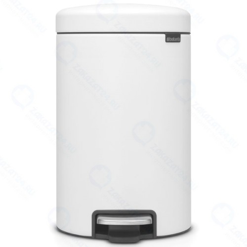 Бак для мусора Brabantia NewIcon, 12 л, минерально-белый (113789)