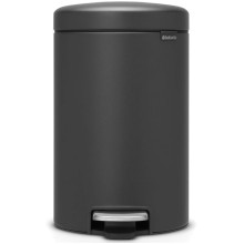 Бак для мусора Brabantia NewIcon, 12 л, минерально-графитовый (113802)
