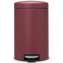 Бак для мусора Brabantia NewIcon, 12 л, минерально-бордовый (115820)