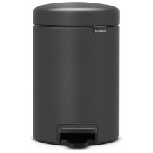 Бак для мусора Brabantia NewIcon, 3 л, минерально-графитовый (200465) Бак для мусора Brabantia NewIcon, 3 л, минерально-графитовый (200465)