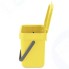 Ведро для мусора Brabantia Sort&Go, 3 л, желтое (209840)