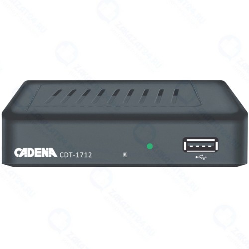 Цифровой эфирный приемник Cadena DVB-T2 (CDT-1712)