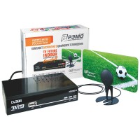 Комплект цифрового телевидения Рэмо TV Future Indoor Mini Football DVB-T2