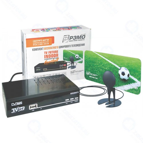 Комплект цифрового телевидения Рэмо TV Future Indoor Mini Football DVB-T2