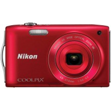 Цифровой фотоаппарат Nikon COOLPIX S3300 Red