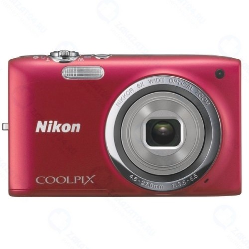 Цифровой фотоаппарат Nikon Coolpix S2700 Red