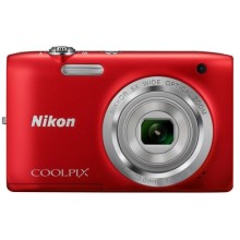 Цифровой фотоаппарат Nikon Coolpix S2800 Red
