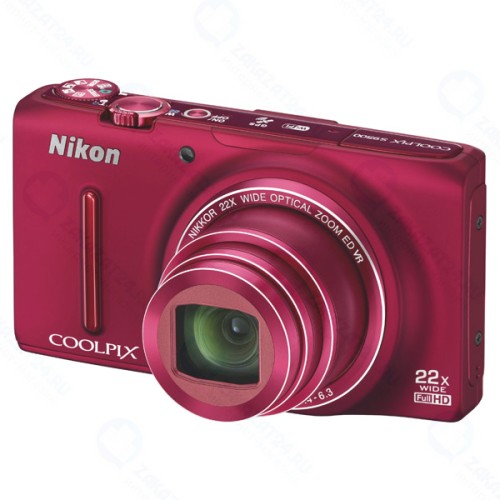 Цифровой фотоаппарат Nikon Coolpix S9500 Red