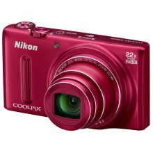Цифровой фотоаппарат Nikon Coolpix S9600 Red Цифровой фотоаппарат Nikon Coolpix S9600 Red