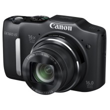 Цифровой фотоаппарат Canon PowerShot SX160 IS Black