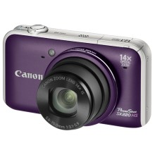 Цифровой фотоаппарат Canon PowerShot SX220 HS Purple Цифровой фотоаппарат Canon PowerShot SX220 HS Purple